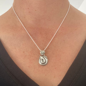 Silver Snake Necklace