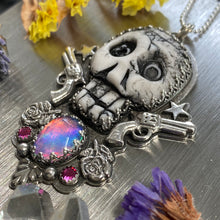 Load image into Gallery viewer, Sun&#39;s out, Guns out Skull Necklace