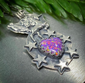 Kick A$$, Take Names Unicorn Pendant