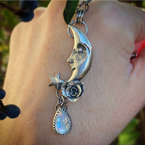 Luna Moonstone Pendant