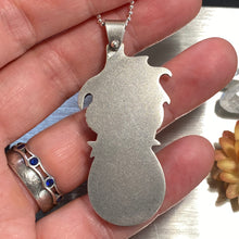 Load image into Gallery viewer, Opalized Ammonite Dragon Necklace