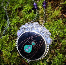 Load image into Gallery viewer, Creatrix Spider Statement Necklace