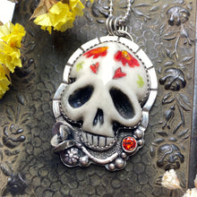 Load image into Gallery viewer, Sugar Skull Necklace #1