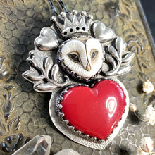 Load image into Gallery viewer, Owl Love Necklace