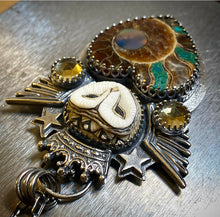 Load image into Gallery viewer, “All Will Be Well” Owl Pendant
