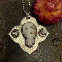 Load image into Gallery viewer, Midnight Kodama Tree Spirit Necklace