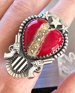 Shoot for the Stars Ring, US size 9.5
