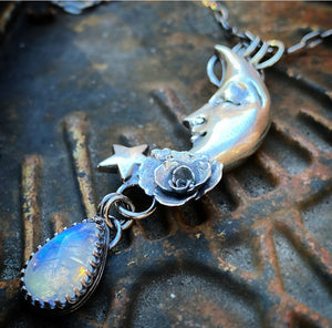 Luna Moonstone Pendant