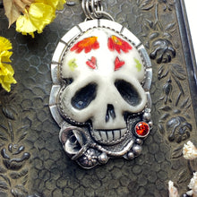 Load image into Gallery viewer, Sugar Skull Necklace #1