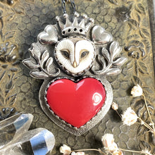 Load image into Gallery viewer, Owl Love Necklace