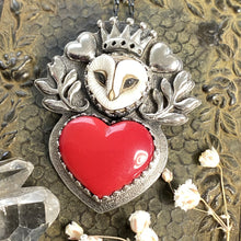 Load image into Gallery viewer, Owl Love Necklace
