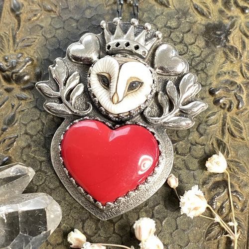 Owl Love Necklace