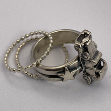 Load image into Gallery viewer, Vintage Car Stacker Ring, US size 7.5