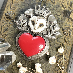 Owl Love Necklace