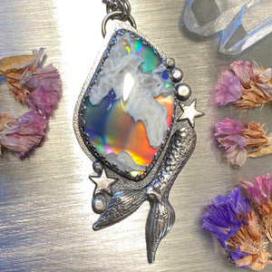 Rainbow Mermaid Necklace