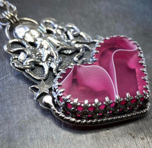 Load image into Gallery viewer, Pink Octopus Necklace