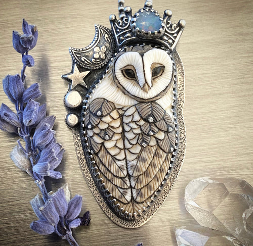 Owl Queen Necklace