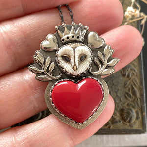 Owl Love Necklace