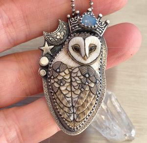 Owl Queen Necklace